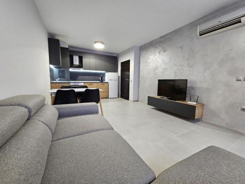 Posezení v ubytování Horizont Apartment Sozopol