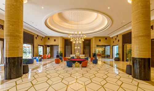 Posezení v ubytování Taj Gandhinagar Resort and Spa