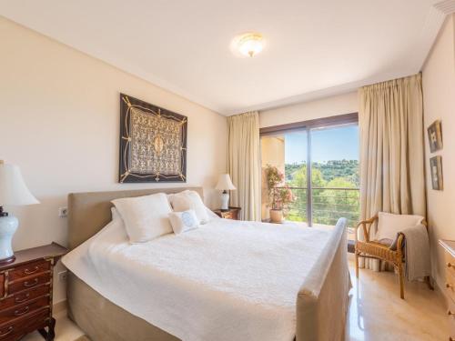 Posteľ alebo postele v izbe v ubytovaní Los Pinos, 3 bedroom apartment in Los Arqueros