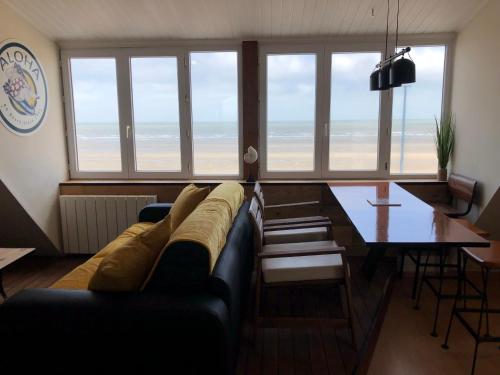 Χώρος καθιστικού στο Villaloha