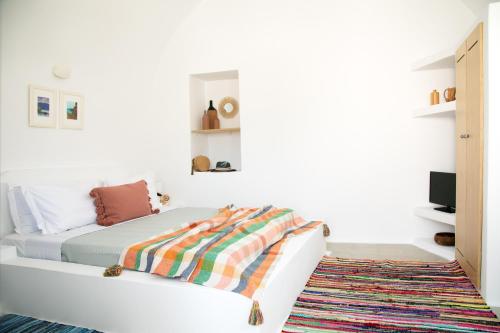Χώρος καθιστικού στο Amphora Villas - Akrotiri Cozy Getaways