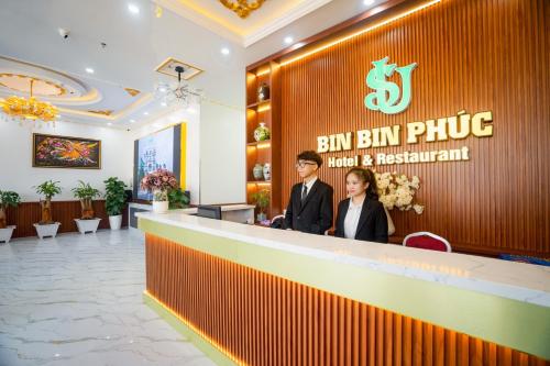Lobbyen eller receptionen på BinBin Phúc Dalat Hotel