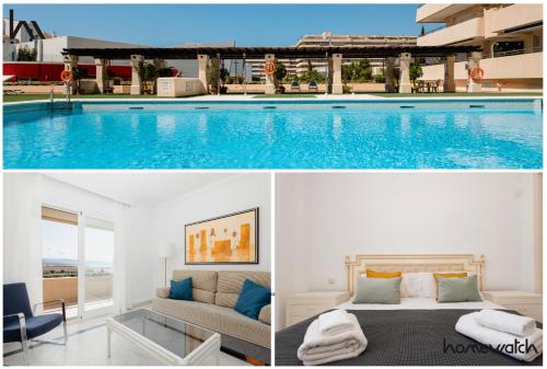 Sea view apartment in the center of puerto Banús and private ...