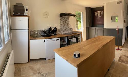 Una cocina o cocineta en Le Petit Saule - Gîte entre Beauval et Chenonceau