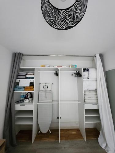 Koupelna v ubytování Appartement vue mer