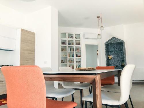 Posezení v ubytování "La casa di Ale" MODERN SUITE