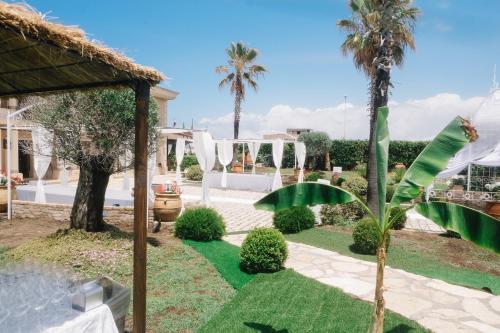 Zahrada ubytování Villa Caleo