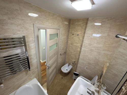 Bilik mandi di Page3 Apartament