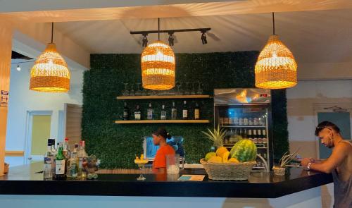 Nápoje v ubytování Hostal Viña del Mar