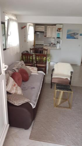 Kuchyň nebo kuchyňský kout v ubytování Apartment Branka