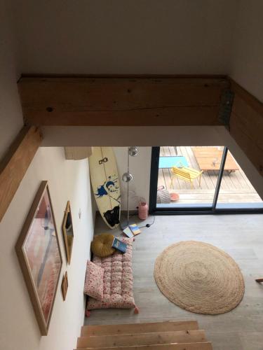 Χώρος καθιστικού στο La Casa Del Racou