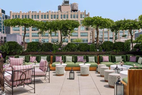 Posezení v ubytování Fouquet's New York