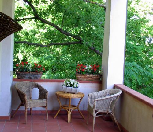 Κήπος έξω από το La Casa Dei Boschi