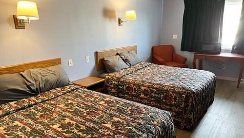 Cama o camas de una habitación en Countryside Inn Motel Albert Lea