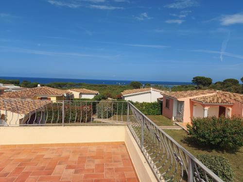 a view from the balcony of a house at Gallura Dream villas in Budoni