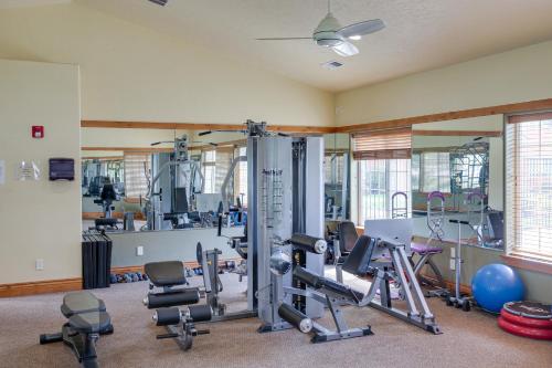 Fitness centrum a/nebo fitness zařízení v ubytování Coeur dAlene Vacation Rental 4 Mi to Hayden Lake