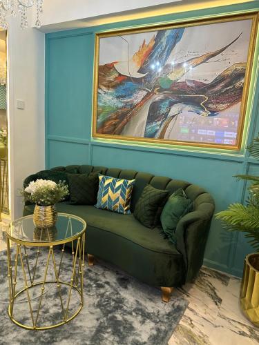 Un lugar para sentarse en City View at MAKATI Prime Luxury