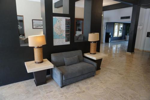Posezení v ubytování Hotel America Palacio
