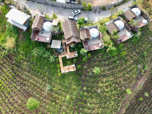 an overhead view of a group of houses at CLIFF VERANDAH @ DOI LAN in Ban Huai Khai