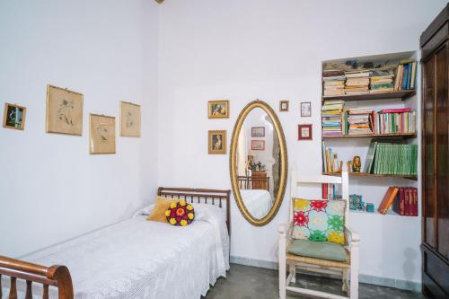 Una cama o camas en una habitación de B&B San Michele