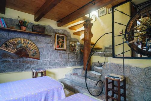 Una cama o camas en una habitación de B&B San Michele