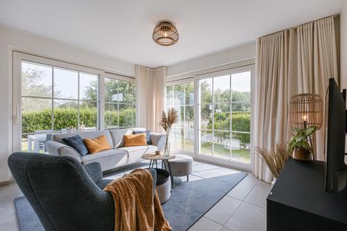 Apartment with pleasant terrace and garden