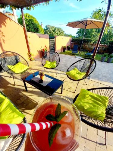 Zahrada ubytování SII RELAX
