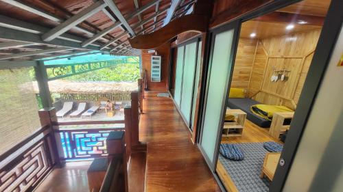 Area soggiorno di Ha Giang Loop Hostel & Tours