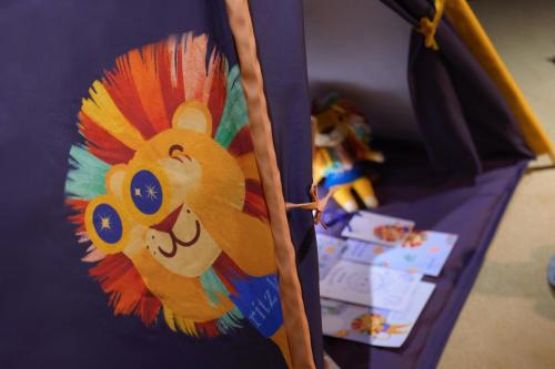 a shirt with a monkey painted on the side of it at The Ritz-Carlton Shanghai, Pudong in Shanghai