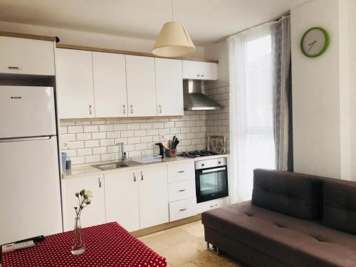 Dapur atau dapur kecil di Aybüke Apart