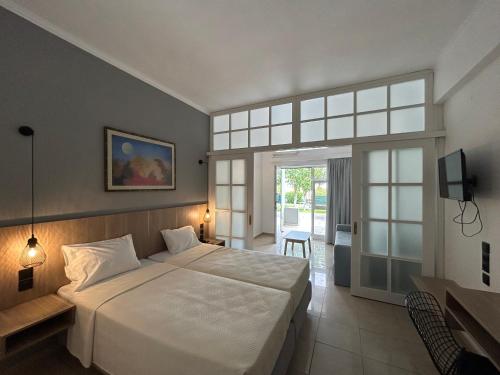 Katil atau katil-katil dalam bilik di Selini Suites & Waterpark