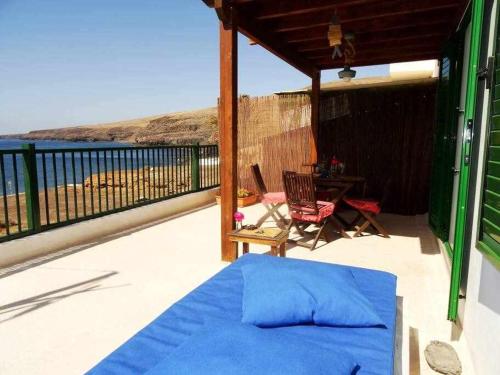 Balkón nebo terasa v ubytování Apartamento Vacacional Pescaito en Playa Quemada