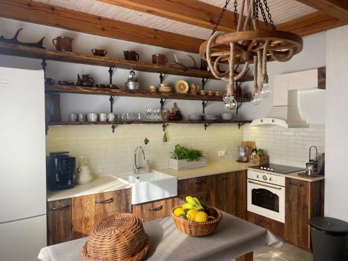 Dapur atau dapur kecil di Domek nad Śniardwami