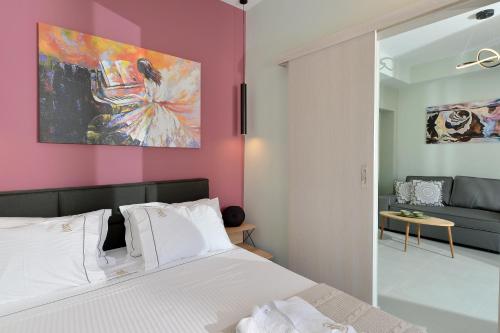 Ένα ή περισσότερα κρεβάτια σε δωμάτιο στο Swan Paradise Residences
