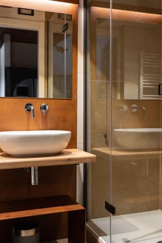 Un baño de Hotel Della Fortezza