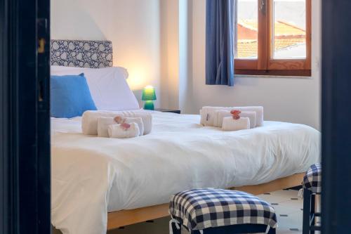 Letto o letti in una camera di Alguerhome Casa Blu sea view