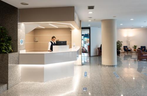 Лобби или стойка регистрации в Aparthotel Campus