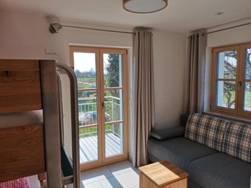 Posezení v ubytování Ferienwohnung Meyer