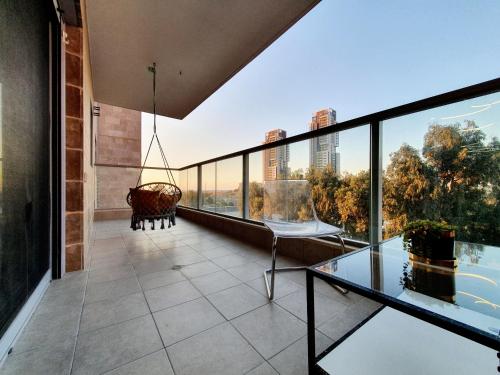 Parveke tai terassi majoituspaikassa Acrey