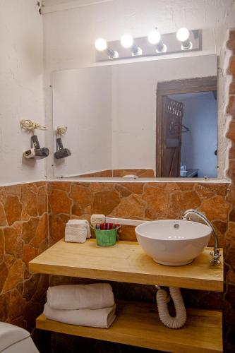 Koupelna v ubytování Nikikot Hostel & Hotel