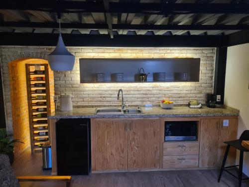 Dapur atau dapur kecil di Loft 41 by Casa Matia