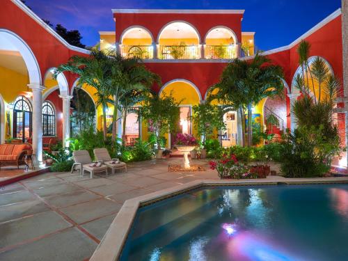 Kolam renang di atau dekat dengan Casa Oasis Guest House and Spa