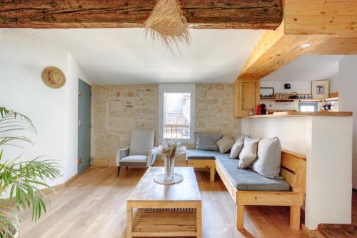 Mogador Air Conditionned 3 rooms apt in the historic center