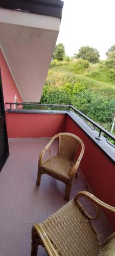 Μπαλκόνι ή βεράντα στο B&B Casa Barone