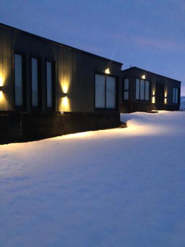 Το Cabañas de Montaña Armonías Lodge τον χειμώνα
