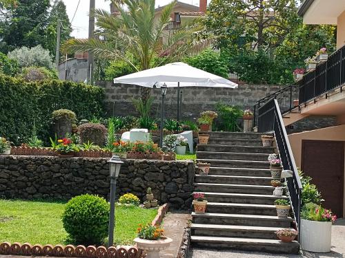 Zahrada ubytování Villa Sant'Andrea