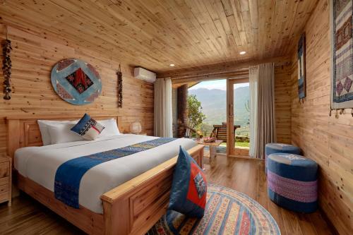 Letto o letti in una camera di Laxsik Ecolodge