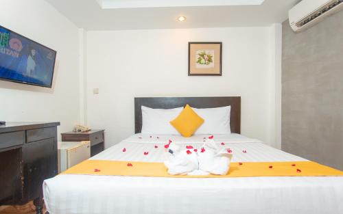 Best Central Point Hotelにあるベッド