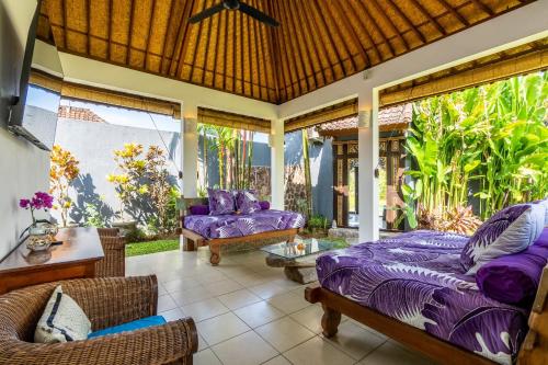 Гостиная зона в Romantica Villa Ubud