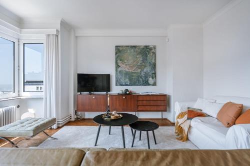 Cosy apartment with lateral seaview in Ostend